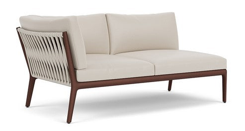 H LOVESEAT LEFT ARM GRADE A