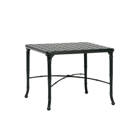 CALCUTTA 26x26 CAST ALUMINUM CORNER TABLE