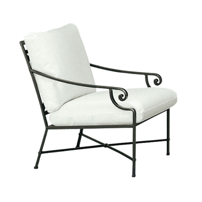 VENETIAN LOUNGE CHAIR W/CUSHIONS IN GRADE A