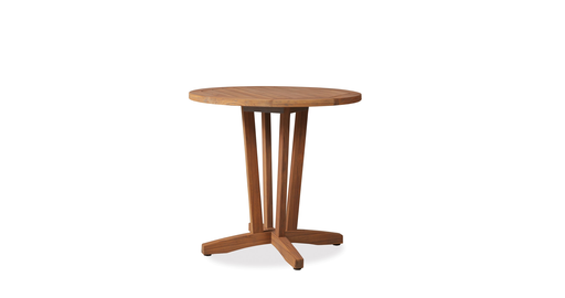 TEAK 30 INCH ROUND BISTRO TABLE