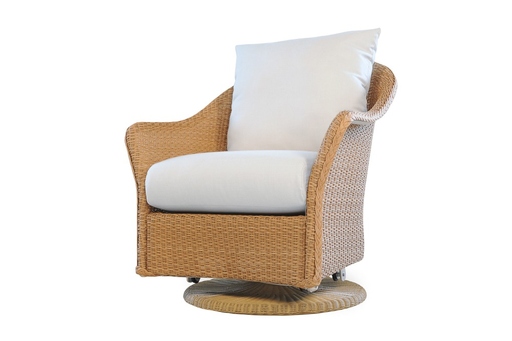 WEEKEND RETREAT SWIV GLIDER LNGE CHAIR/MINI WEAVE/GRADE A