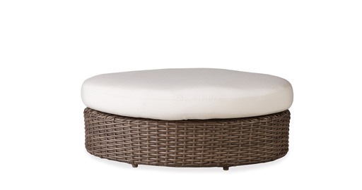 LARGO OVAL OTTOMAN WITH GRADE B FABRIC/NO WELT