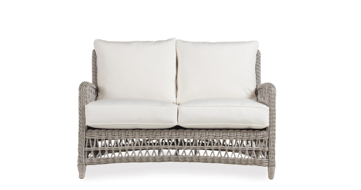 MACKINAC LOVE SEAT WITH GRADE C FABRIC/CONTRAST WELT