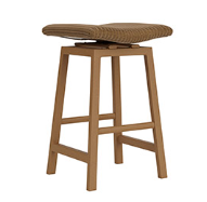 LOOM SWIVEL BAR STOOL