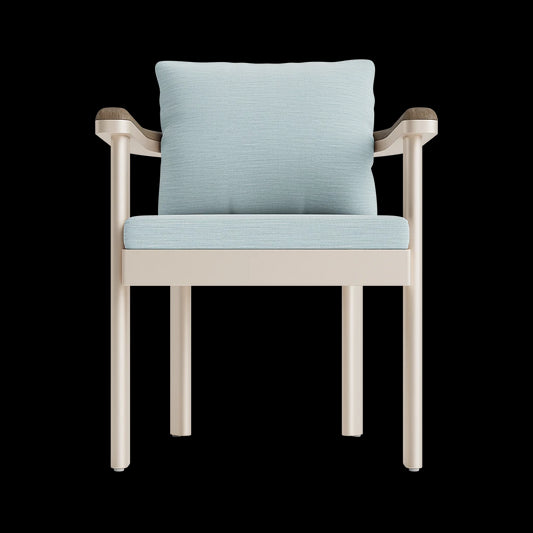 LUCA ARM CHAIR WITH TEAK GRADE A