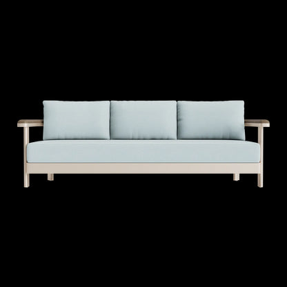 LUCA SOFA WITH TEAK ARM / GRADE A