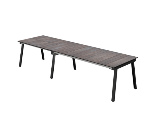 MAXXIMUS EXTENSION TABLE HPL/FRAME GALVANIZED STEEL, PREM FIN